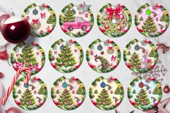 Christmas Tree | Car coaster &amp; key chain Christmas designs Product Image 2