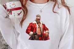 Handsome Santa Claus Clipart, Santa Claus Clipart Product Image 2