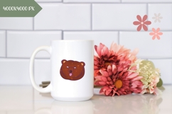 Hand Drawn Bear Illustration, Cartoon Bear PNG Product Image 2