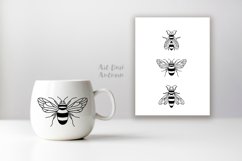 Bee svg bundle, bee svg, bumble bee svg, honey comb svg Product Image 2