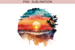 Sunset png design for T-shirts Product Image 2