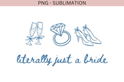 Bride png design for T-shirts Product Image 2