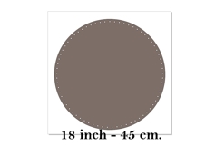 Basket base round 18 inch 45 cm digital file laser cut downl Product Image 7