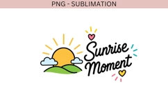 Sunrise Moment PNG | Summer Sunrise Clipart Product Image 2