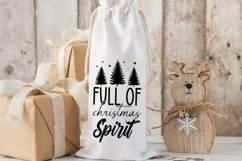 Full of christmas spirit SVG, Christmas SVG Product Image 2