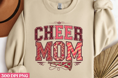 CHEER MOM PNG, Mothers day Mom sublimation Product Image 3