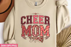 CHEER MOM PNG, Mothers day Mom sublimation Product Image 3