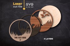 Beagle Dog SVG laser cut files for Glowforge Product Image 2