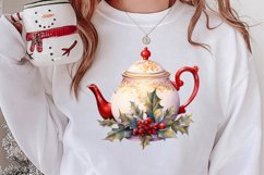 Cozy Christmas Home Clipart Sublimation Product Image 2