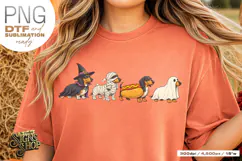 Halloween Dachshund DTF PNG Product Image 4