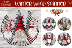 Christmas Animals Wind Spinner Bundle, Gnomes Wind Spinner Product Image 2