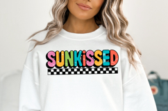 Sunkissed svg | Svg Files for Cricut | Shirt Svg Product Image 1