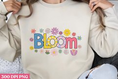 BLOOM PNG, Hello Spring Sublimation PN Product Image 2