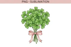 Lucky Patrick clipart png design for T-shirts Product Image 2