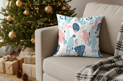 Festive pillow mockup Product Image 3
