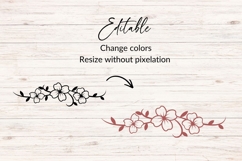 Floral Divider SVG Product Image 2