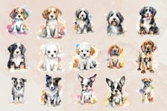 75 Variations cute dog watercolor Product Image 2