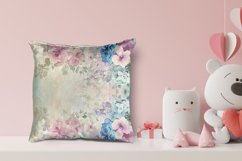 Shabby Chic Flowers Background|sublimation Designs Product Image 2