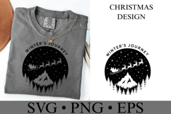 Winter&#039;s Journey Svg | Christmas svg | Shirt Svg Product Image 2