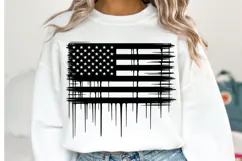 USA Flag Svg Design | Svg Cut Files | Shirt Svg Product Image 1