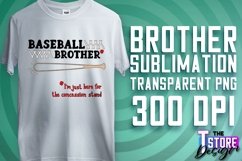 Brother Quotes Sublimation | T-Shirt Design | Brother PNG Product Image 11