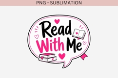 Book besties png design for T-shirts Product Image 2