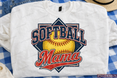 Softball Mama PNG Design softball mama png, softball mom png Product Image 2