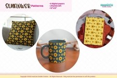 Sunflower digital paper Product Image 2