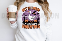 Ghost Goose Halloween Sublimation PNG Design Product Image 2