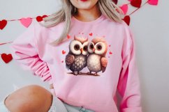 Couple Animal Valentines Day Clipart, Watercolor Couple Product Image 2