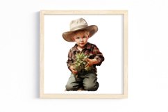 Baby Cowboy Sublimation Clipart Product Image 2