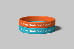 Silicone Wristband Mockup Product Image 2