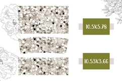 White Tumbler Sublimation, White Glitter 40 Oz Tumbler PNG Product Image 2