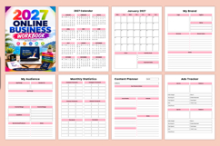 2027 Online Business Workbook | Business Planner, Marketing Product Image 2
