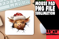 Holiday Characters 3D Hole Mouse Pad Design Product Image 1