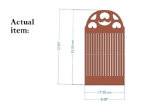 Antique Danish weaving loom digital file fiber art table dem Product Image 2