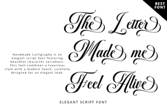 Handmade Calligraphy Product Image 3