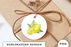 Watercolor Lemons composition png Product Image 2