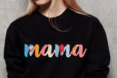 Vol. 25 Patchwork Fabric Mama - PNG Product Image 2