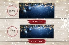 Christmas Balls Mug Sublimation, Cozy Christmas Mug Wrap Product Image 2
