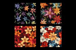 Starflower Digital Paper Pattern Product Image 2