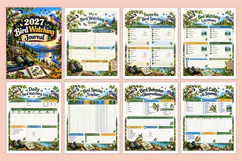 2027 Bird Watching Journal Kdp interiors Product Image 2