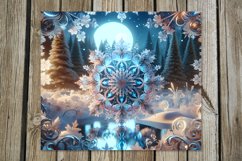 Christmas Snowflake | 8 Winter Sublimation Tumbler Designs Product Image 2