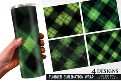 St. Patrick's Day Pattern Tumbler Wrap | Tumbler Wrap Product Image 1