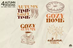 Autumn Vibe design print SVG PNG EPS Product Image 2