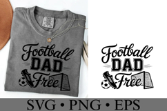 Football Dad Free Svg | Sport Svg | Shirt Svg Product Image 2