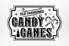 Vintage Christmas Sign SVG Product Image 2
