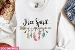 Free spirit PNG, Dog Mom Sublimation PNG Product Image 1
