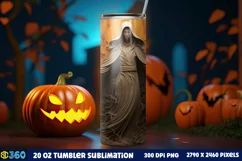 Halloween Tumbler Sublimation Wraps, Tumbler Halloween Product Image 2