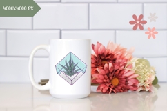 Hand Drawn House Plant Illustration, Cartoon House Plant PNG Product Image 2